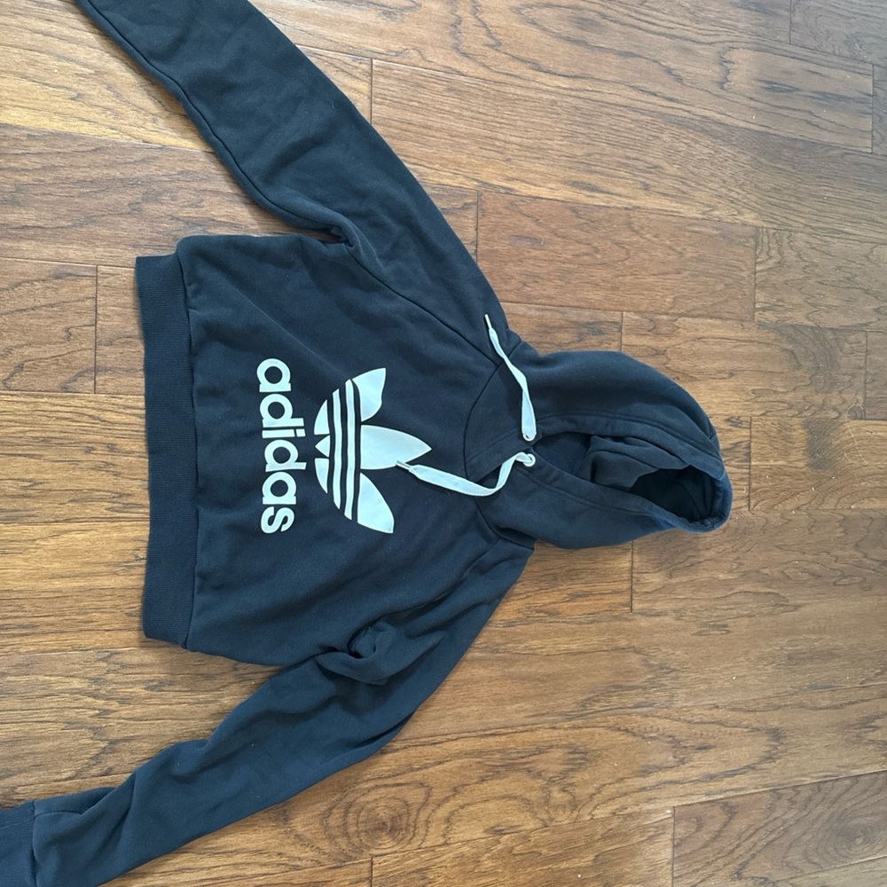 Adidas Black Apparel with Blue Tag